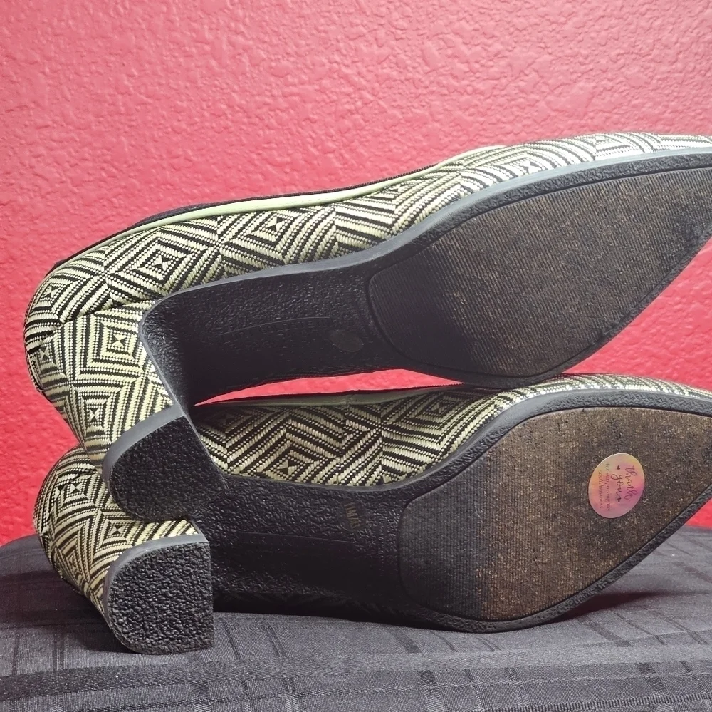 Lori Goldstein Block Heeled Pump Women's Size 11M_5